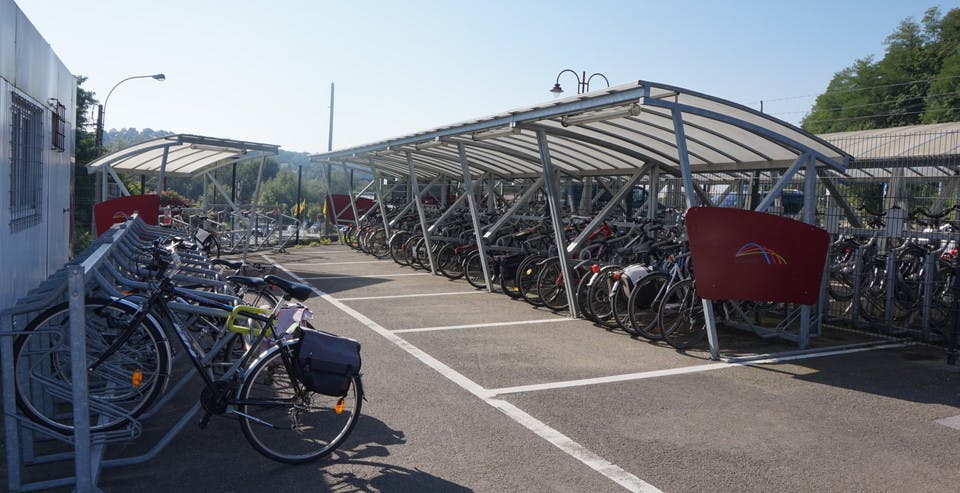 Les parkings vélo avec contrôle d'accès