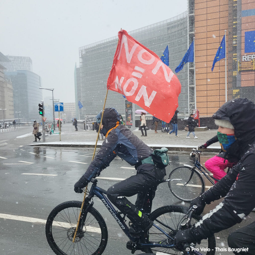 8 mars 2023 - Ride féministe_ Bruxelles_Schuman